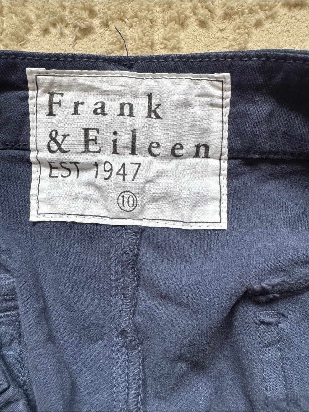 Frank & Eileen Slate Blue Casual Pants